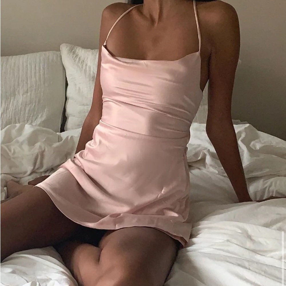 PINK MINI DRESS SIZE 4